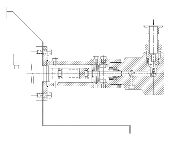 M110-EH机型，接液端组件